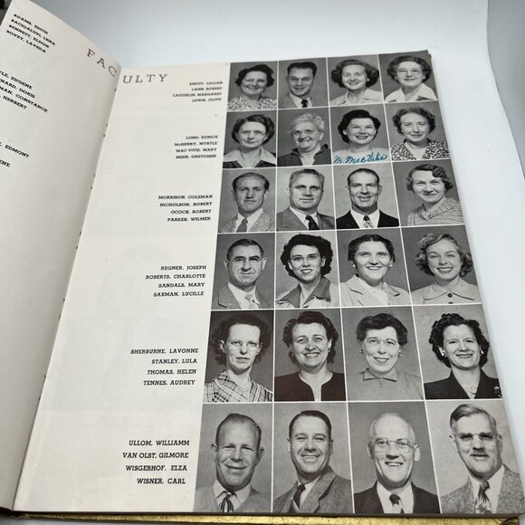 1950 Almanac Benjamin Franklin Junior High Vallejo, CA School Yearbook Vintage - Picture 9 of 14